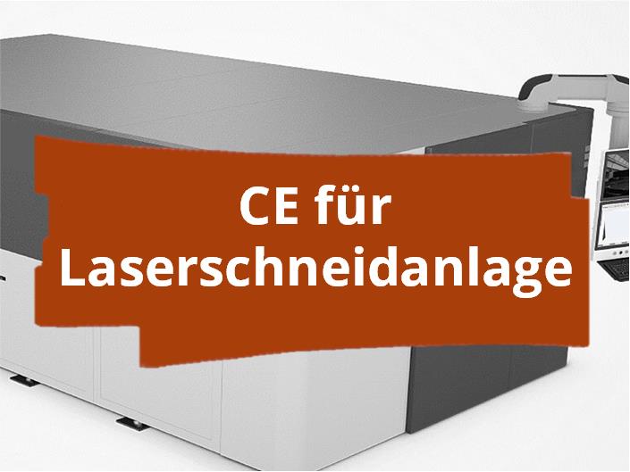 CE-Kennzeichnung und Konformitätserklärung von 2D Laserschneidanlage